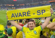 Torcedor avareense na copa viraliza nas redes sociais