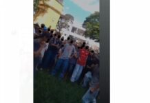 “Street fighter” é registrada em pleno dia em praça de Avaré