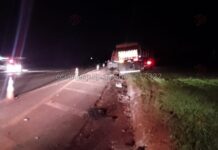 Tragédia na SP-255: casal morre em colisão frontal com bitrem