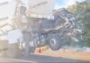 Acidente entre carretas interdita trecho da Raposo Tavares em Piraju