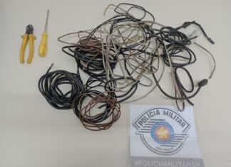 Homem conhecido como “Formiga” é preso em flagrante por furto de fiação em Avaré