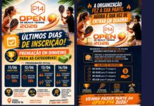 Inscrições para o Open de Beach Tennis estão na reta final