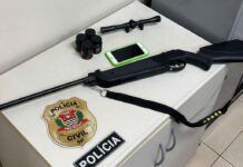 Polícia cumpre mandado após denúncias de gatos baleados em Arandu