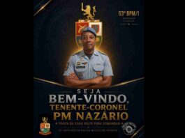 Tenente-Coronel André Nazário assume oficialmente o comando definitivo do 53º BPM/I em Avaré