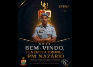 Tenente-Coronel André Nazário assume oficialmente o comando definitivo do 53º BPM/I em Avaré