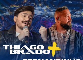 Parque de Exposições terá show com Thiago Brado e Fernandinho