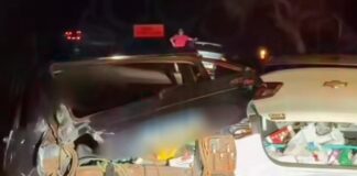 Três veículos se envolvem em grave acidente na rodovia de Arandu