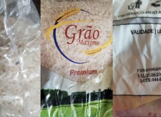 Mãe encontra carunchos em pacote de arroz da cesta básica escolar de Avaré