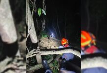 Adolescente é resgatado em cachoeira após ser deixado no local por amigos em Botucatu