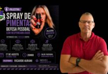 Especialista em segurança fará palestra gratuita sobre o uso consciente do spray de pimenta