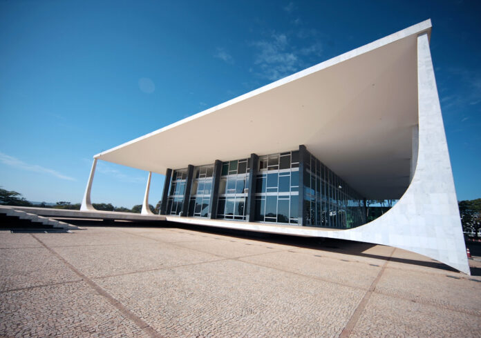 Fachada prédio sede do STF
