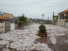 Temporal com granizo devasta Itararé, afeta 380 casas e provoca estragos na região