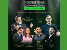 Avaré sedia o 3º Congresso Regional de Desenvolvimento do Vale do Paranapanema com Cortella, Giba e grandes nomes